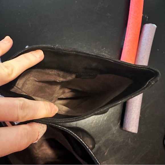 Vince Camuto VC-Autumn Black hooded wedge knee high boots size 7B / 37!! - Picture 12 of 15